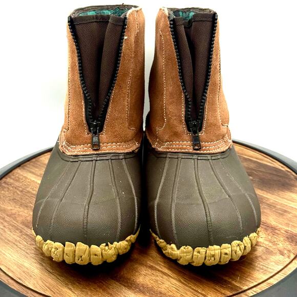 REDHEAD RED HEAD Duck Hunting Brown 3M Thinsulate Front Zip 200 Gram Boots Men 9 main image 11